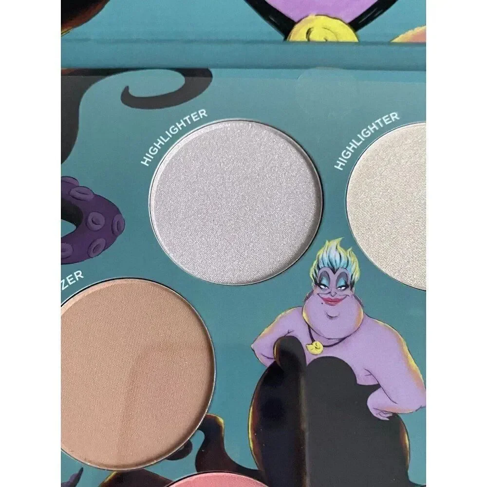 Disney Villains URSULA Complexion Palette Bronzer Highlighter Blush 6 Shades NEW